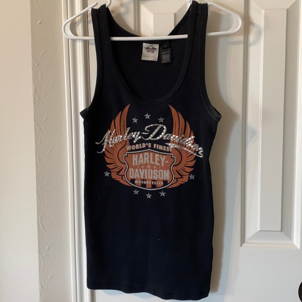 Harley Davidson Bling Tank Top